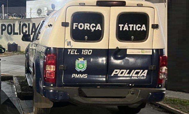 Força Tática de Naviraí cumpre mandado de prisão por tráfico de drogas 