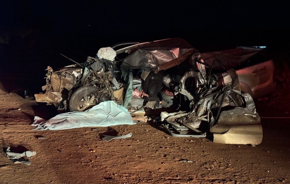 Na MS-141 em Ivinhema, homem morre em grave acidente envolvendo Hilux e canavieiro 