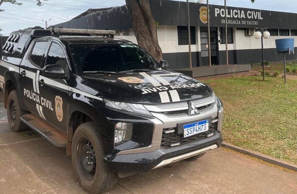 Polícia Civil prende dois homens por violência doméstica em Tacuru