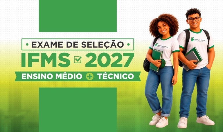 Em Naviraí e mais 11 cidades, IFMS abre 2,2 mil vagas para cursos técnicos integrados 